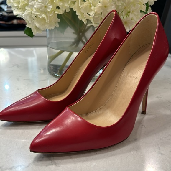 J.Crew Red Heels - Picture 2 of 5